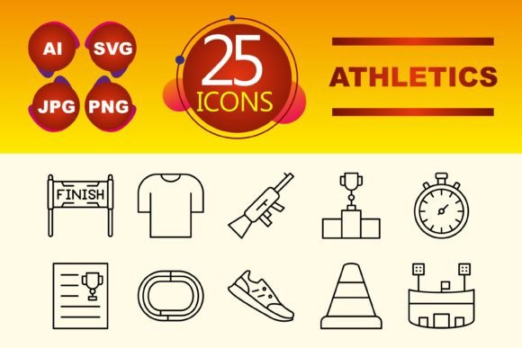 Elevating Your Digital Projects with Athletics Iconography