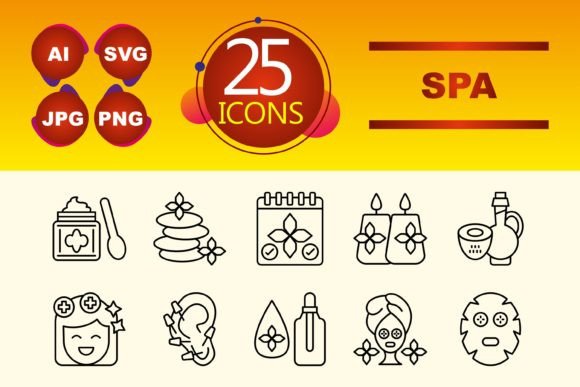 Enhancing Digital Well-being: The Strategic Use of Spa Icons in Modern Design