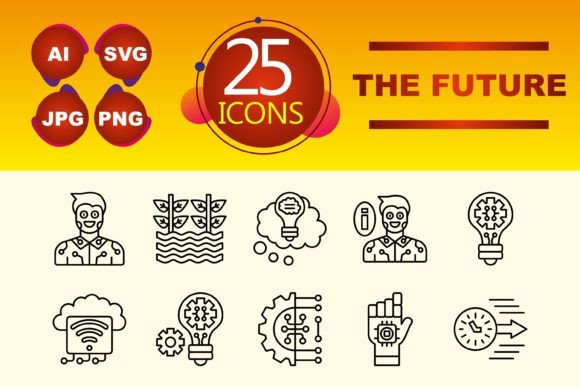 Exploring The Future Icon Set: A Resource for Clean, Modern Design