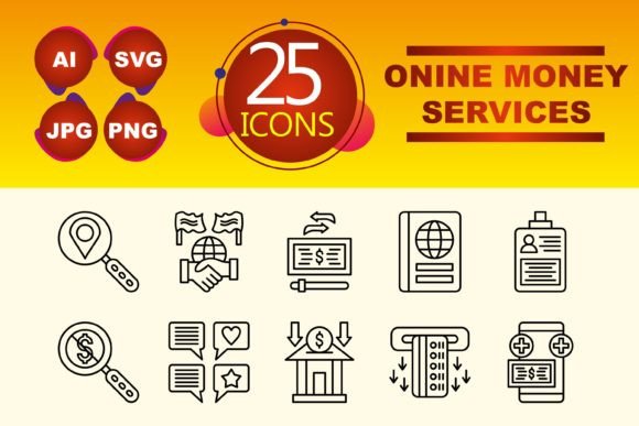 Optimize Projects with Financial Icon Sets