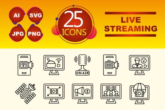The Essential Language of Connection: Understanding Live Streaming Icons