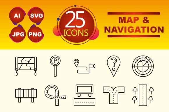 The Essential Value of Map and Navigation Icons in Digital Design