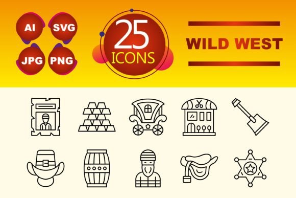 The Practical Appeal of Wild West Icon Sets for Modern Design