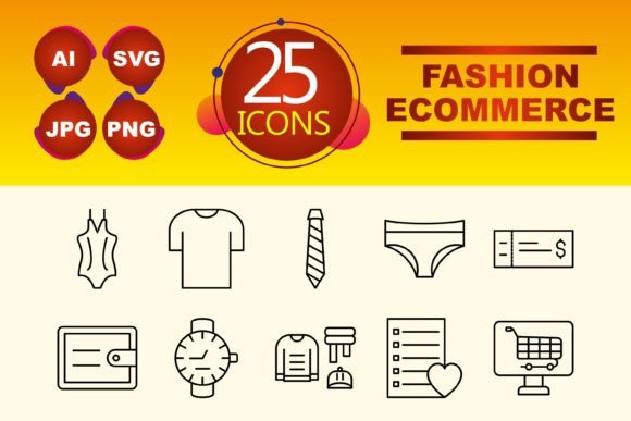 The Role of Line Icon Sets in Enhancing Fashion Ecommerce Experiences