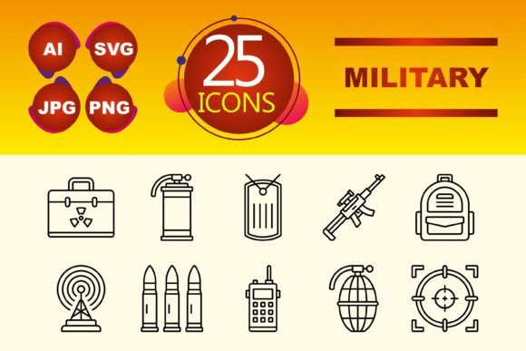 The Utility of Military Icon Sets in Digital Design